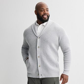 Big & Tall Sonoma Goods For Life® Shawl Cardigan