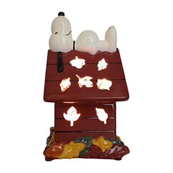 Celebrate Together™ Peanuts Snoopy Fall Ceramic LED House Table Decor