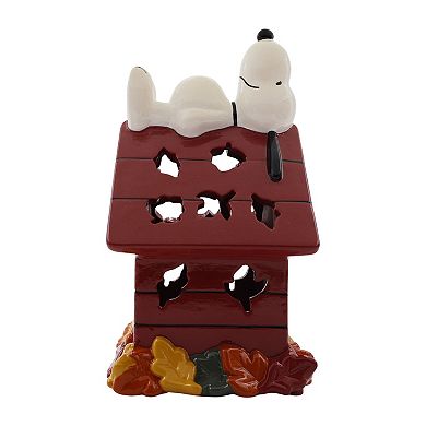 Celebrate Together™ Peanuts Snoopy Fall Ceramic LED House Table Decor
