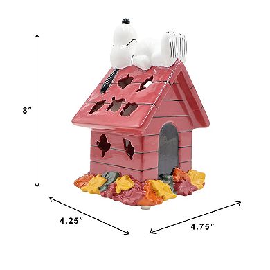 Celebrate Together™ Peanuts Snoopy Fall Ceramic LED House Table Decor