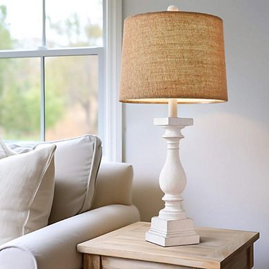 2 Pack Traditional Vintage Farmhouse Table Lamps