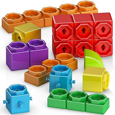 Engino Qboidz Baby My First Steps Large 72-Piece Brick Set