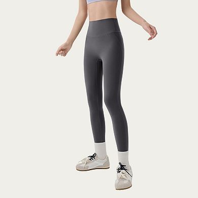 Women’s High Waist Active Leggings with Smooth Stretch Fabric Supportive Contoured Fit