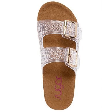 Sugar Bonza Women's Footbed Sandals