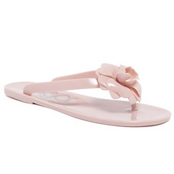 Sugar Rosebud Women's Stud Flat Sandals