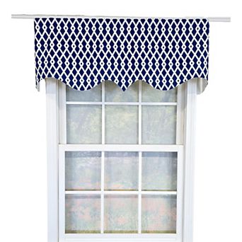 Cotton Jewel Regal Fully lined Windows Rod Pocket Valance