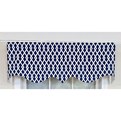 Cotton Jewel Regal Fully lined Windows Rod Pocket Valance