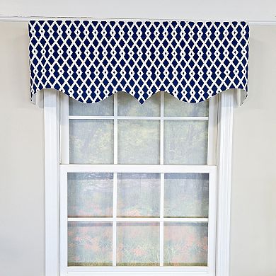 Cotton Jewel Regal Fully lined Windows Rod Pocket Valance