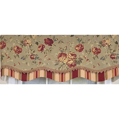 Cotton Lymington Glory Fully lined Windows Rod Pocket Valance