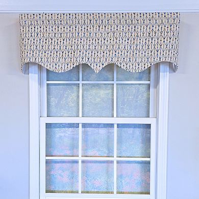 Cotton Sassari Regal With Poly/Cotton Ivory lining Rod Pocket Valance