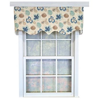 Cotton Jolly Glory Fully lined Windows Rod Pocket Valance