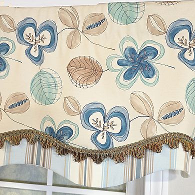 Cotton Jolly Glory Fully lined Windows Rod Pocket Valance