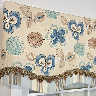 Cotton Jolly Glory Fully lined Windows Rod Pocket Valance