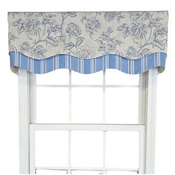 Cotton Ashington Glory Fully lined Windows Rod Pocket Valance