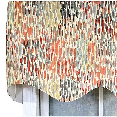 Cotton Dazzle Regal With Poly/Cotton Ivory lining Rod Pocket Valance