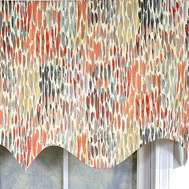 Cotton Dazzle Regal With Poly/Cotton Ivory lining Rod Pocket Valance