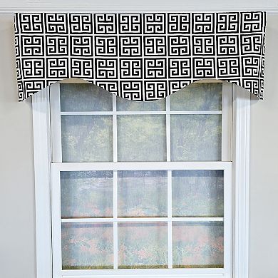 Cotton Tower Cornice With Poly/Cotton Ivory lining Rod Pocket Valance