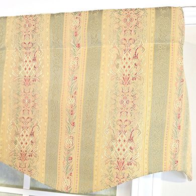 Cotton Kuriyama Provance Fully lined Windows Rod Pocket Valance