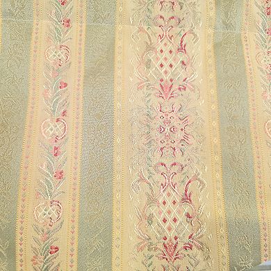 Cotton Kuriyama Provance Fully lined Windows Rod Pocket Valance