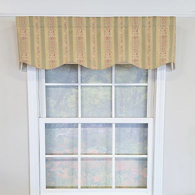 Cotton Kuriyama Provance Fully lined Windows Rod Pocket Valance