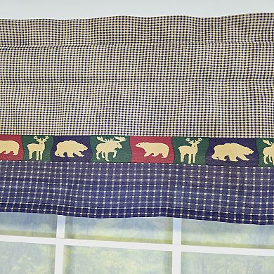 Cotton Cabin Tailored Fully lined Windows Rod Pocket Valance