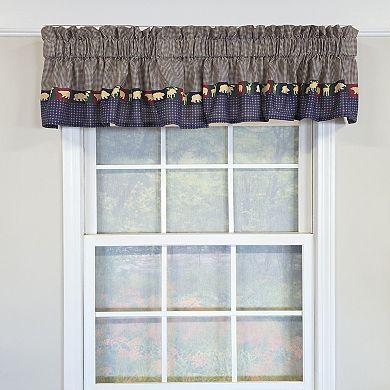 Cotton Cabin Tailored Fully lined Windows Rod Pocket Valance