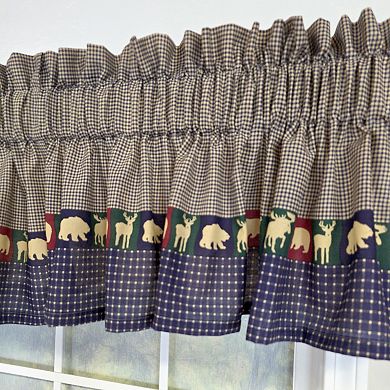 Cotton Cabin Tailored Fully lined Windows Rod Pocket Valance