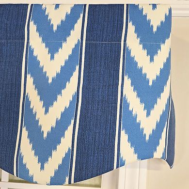 Cotton Sonar Provance Fully lined Windows Rod Pocket Valance