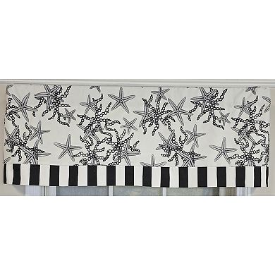 Banded Valance Collection - Cotton Window Treatment