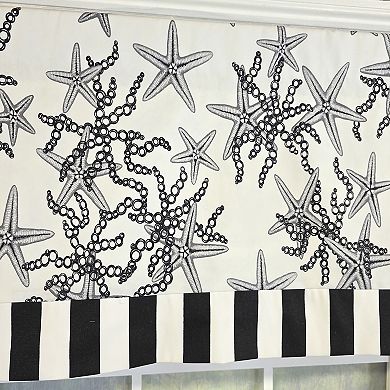 Banded Valance Collection - Cotton Window Treatment