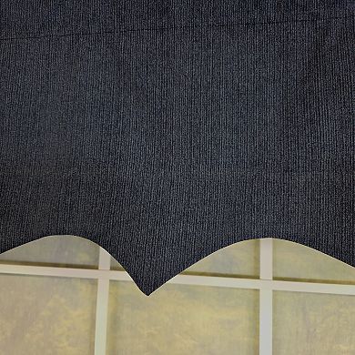 Cotton Demin Regal Fully lined Windows Rod Pocket Valance