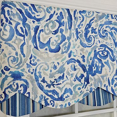 Cotton Mystify Petticoat Fully lined Windows Rod Pocket Valance