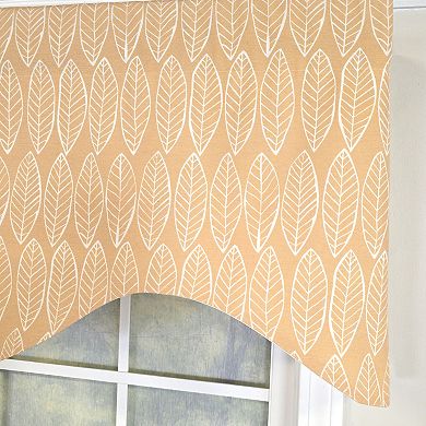 Fall Cornice Valance - Cotton with Ivory Lining