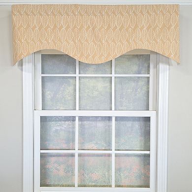 Fall Cornice Valance - Cotton with Ivory Lining