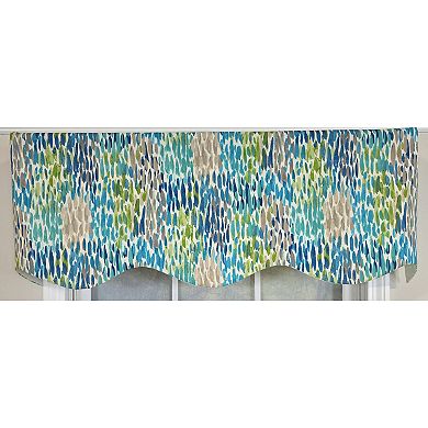 Cotton Dazzle Provance With Poly/Cotton Ivory lining Rod Pocket Valance