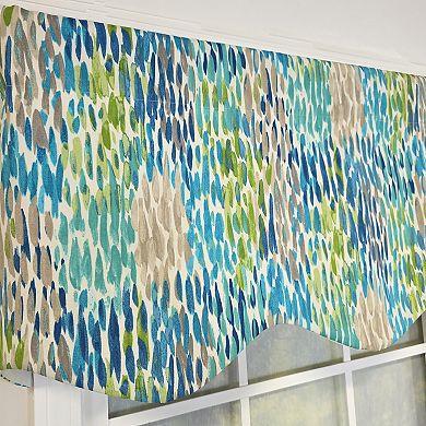 Cotton Dazzle Provance With Poly/Cotton Ivory lining Rod Pocket Valance