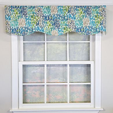 Cotton Dazzle Provance With Poly/Cotton Ivory lining Rod Pocket Valance