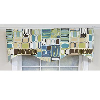 Mesmerize Cornice Valance - Cotton with Ivory Lining
