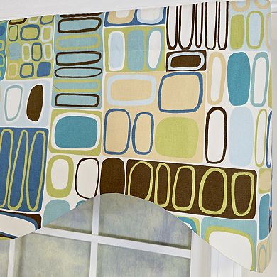 Mesmerize Cornice Valance - Cotton with Ivory Lining