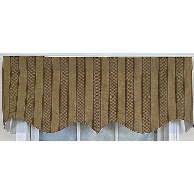 Cotton Bronte Regal With Poly/Cotton Ivory lining Rod Pocket Valance