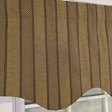 Cotton Bronte Regal With Poly/Cotton Ivory lining Rod Pocket Valance