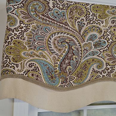 Cotton Edenbridge Glory Fully lined Windows Rod Pocket Valance