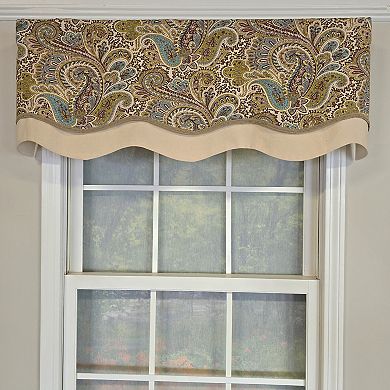 Cotton Edenbridge Glory Fully lined Windows Rod Pocket Valance