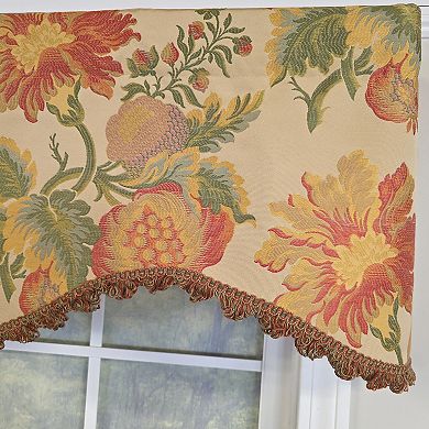 Cotton Sublime Cornice Fully lined Windows Rod Pocket Valance