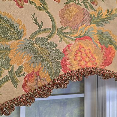 Cotton Sublime Cornice Fully lined Windows Rod Pocket Valance