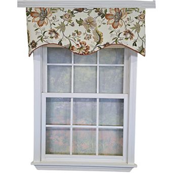Cotton Zanzibar Cornice With Poly/Cotton lining Rod Pocket Valance