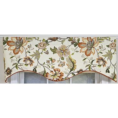 Cotton Zanzibar Cornice With Poly/Cotton lining Rod Pocket Valance