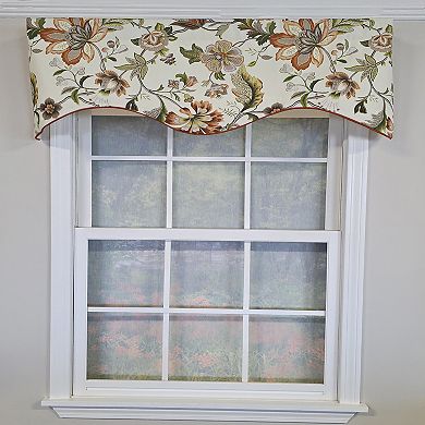 Cotton Zanzibar Cornice With Poly/Cotton lining Rod Pocket Valance