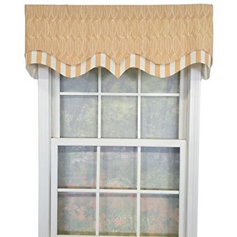 Cotton Fall D-Regal Fully lined Windows Rod Pocket Valance