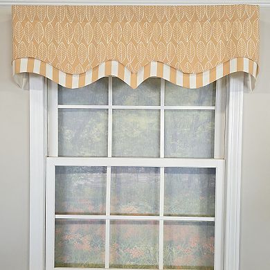 Cotton Fall D-Regal Fully lined Windows Rod Pocket Valance